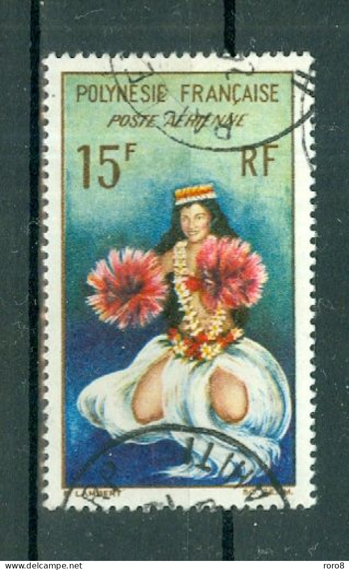 POLYNESIE - N°7 Oblitéré. Danseuse Tahitienne. - Used Stamps