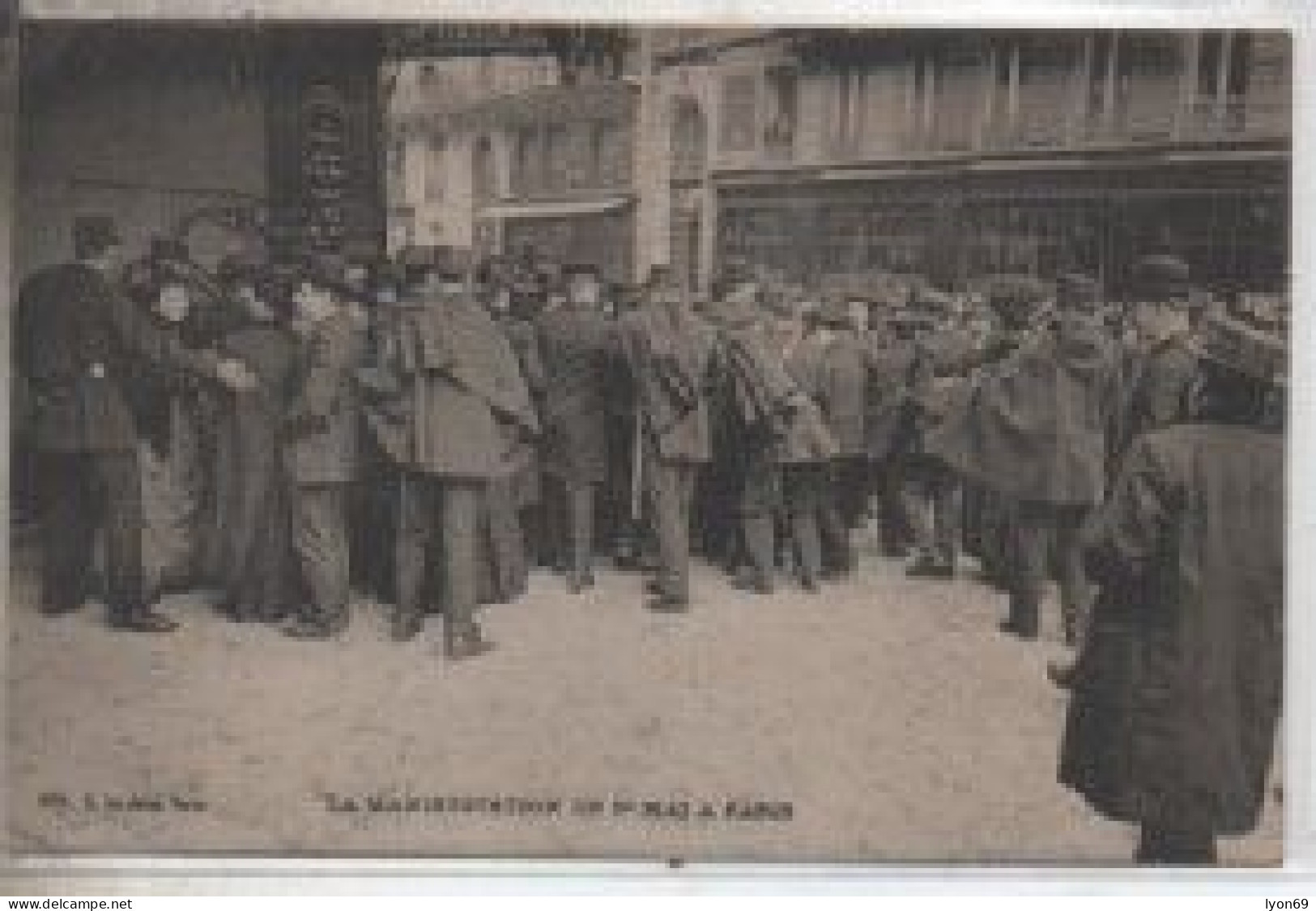 PARISVLA MANIFESTATION  DU 1ER MAI  1906 - Labor Unions