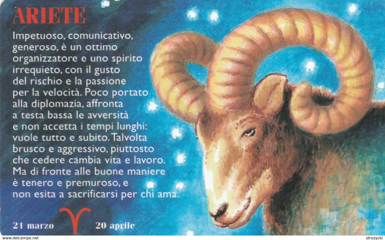 San Marino - Zodiaco - Ariete - San Marino