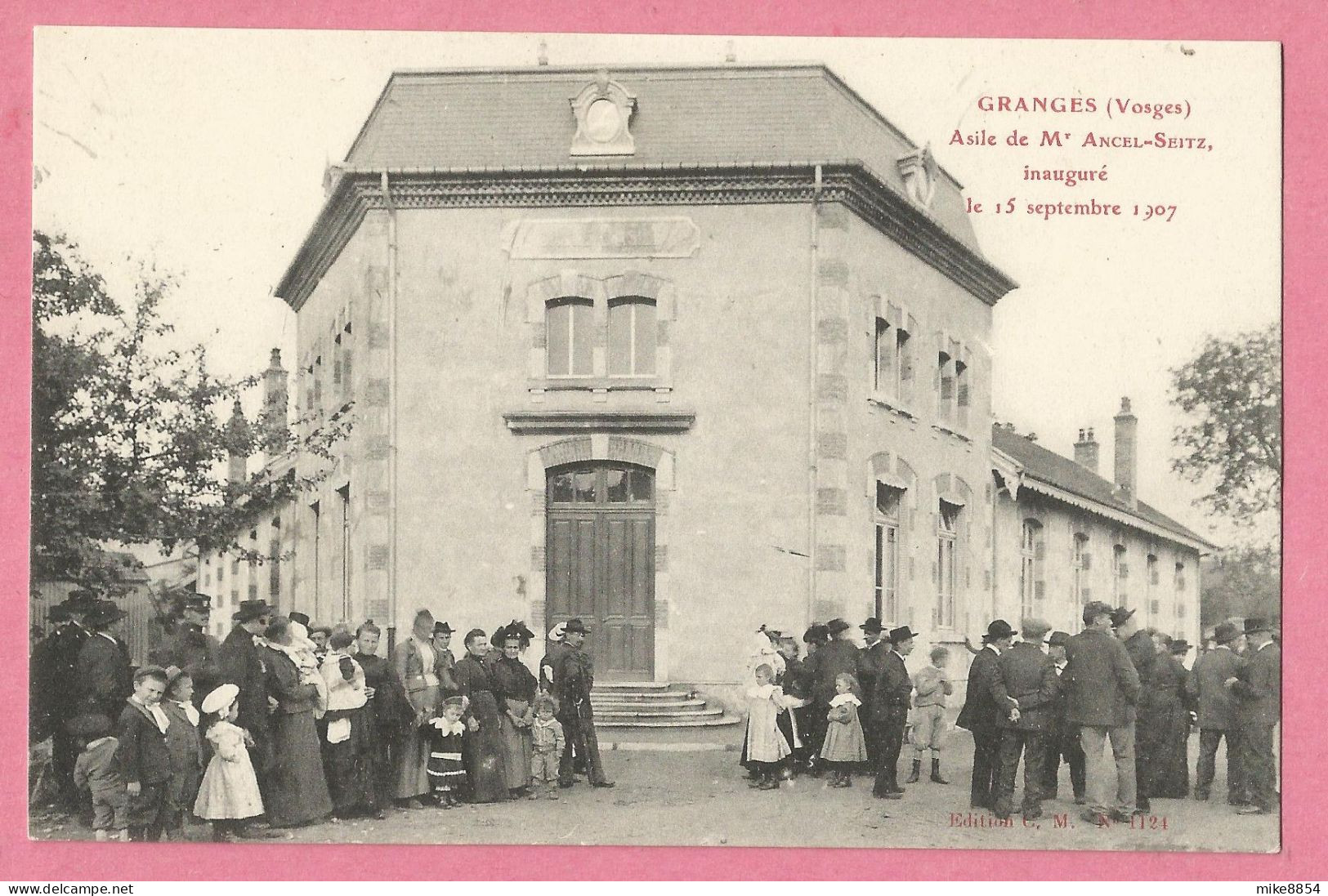 CHA123  CPA  GRANGES-sur-VOLOGNE  (Vosges)  Asile De Mr ANCEL-SEITZ, Inauguré Le 15 Septembre 1907  ++++ - Granges Sur Vologne