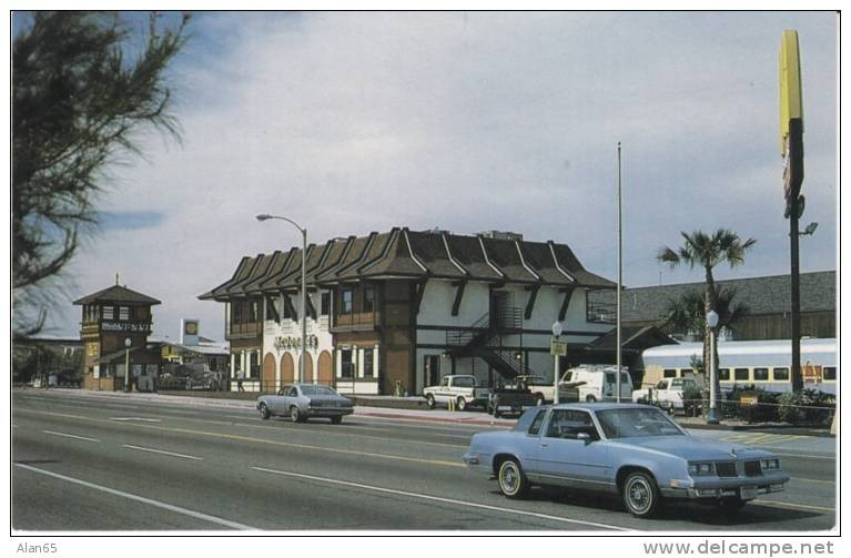 Barstow CA, Barstow Station McDonalds Restaurant, Auto, Shell Gas Station, On C1980s Vintage Postcard - Route ''66'