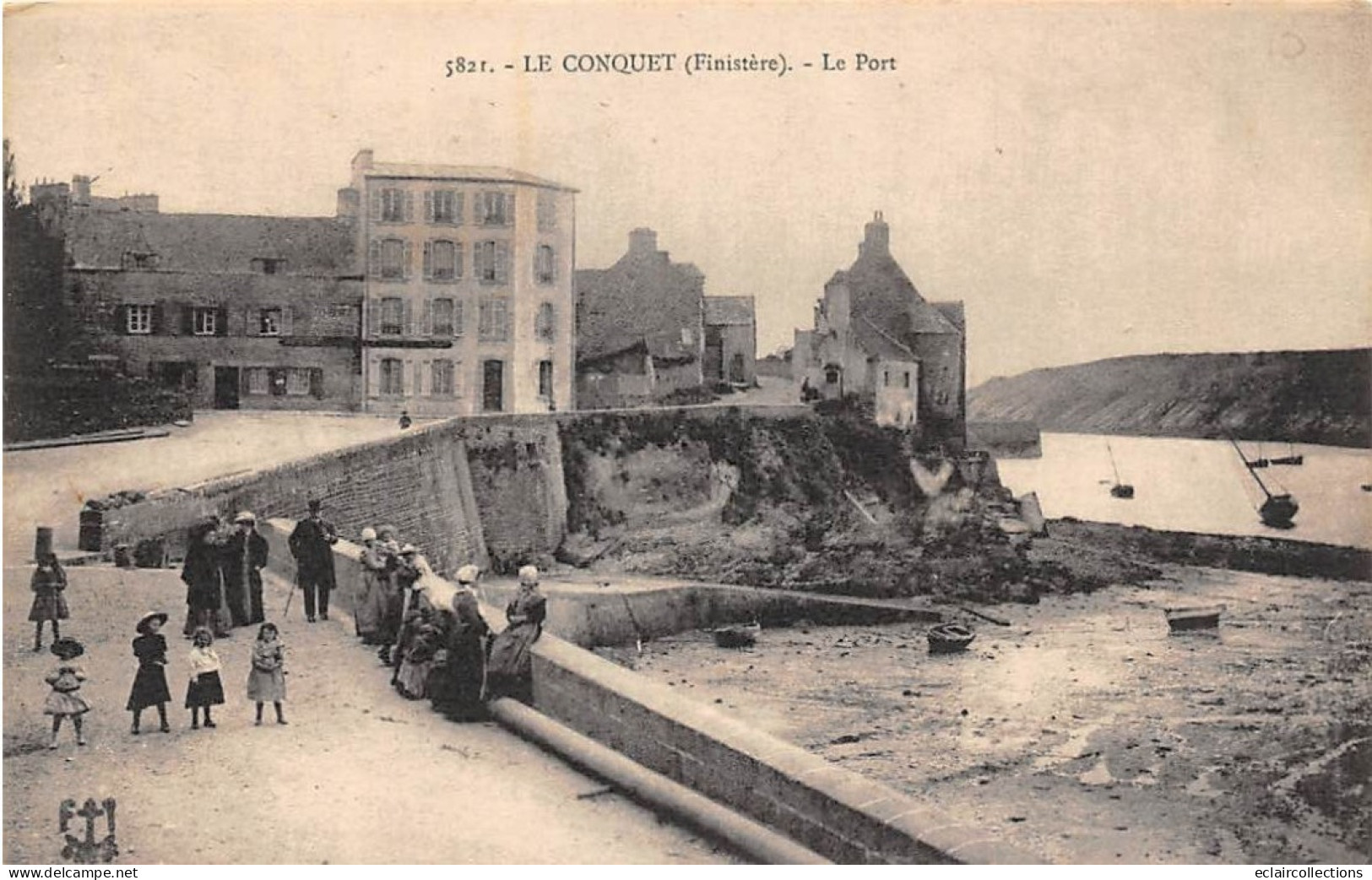 Le Conquet       29         La Douane Et Le Port     N° 5181     (voir Scan) - Le Conquet