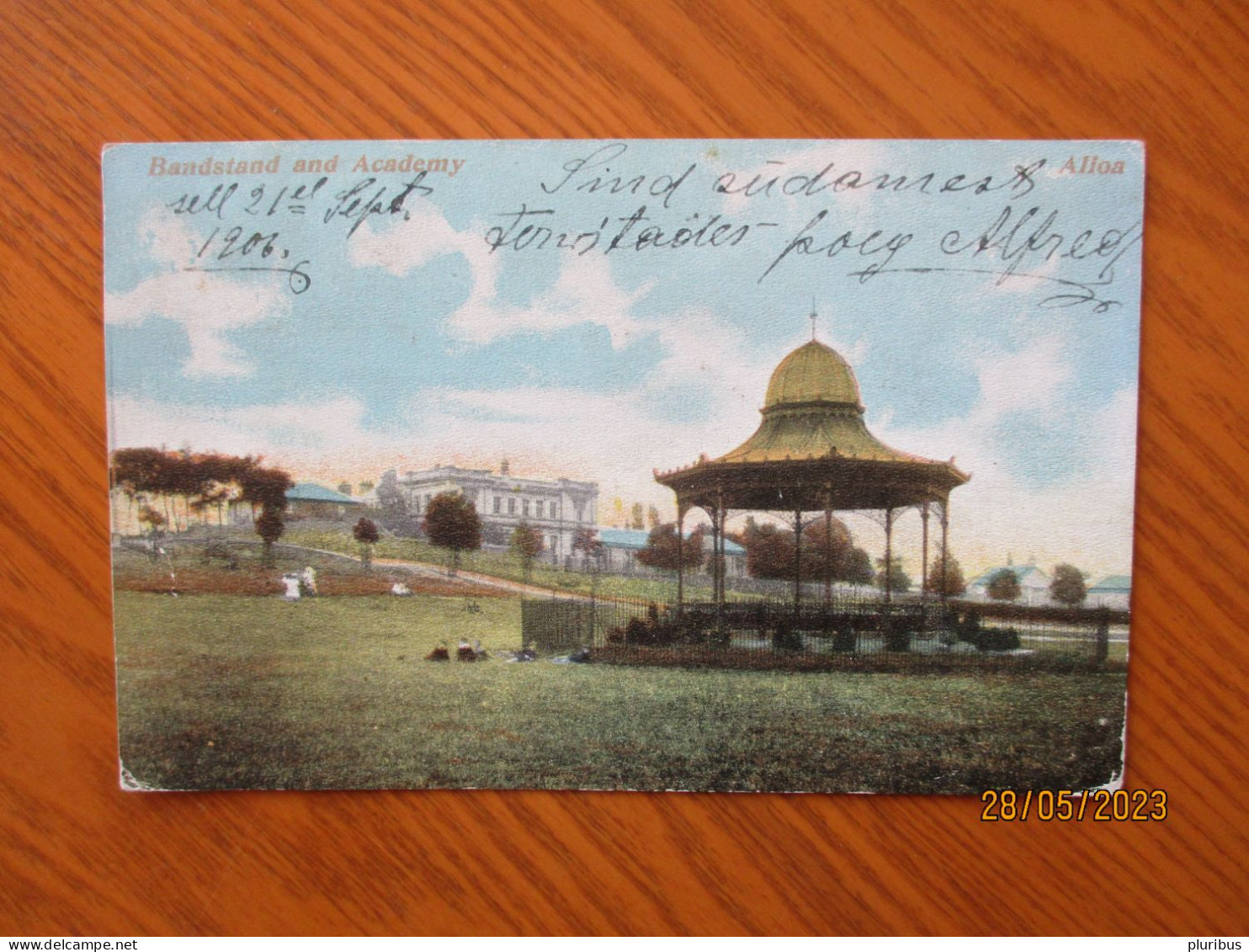 SCOTLAND  BANDSTAND AND ACADEMY ALLOA  , 12-8 - Clackmannanshire