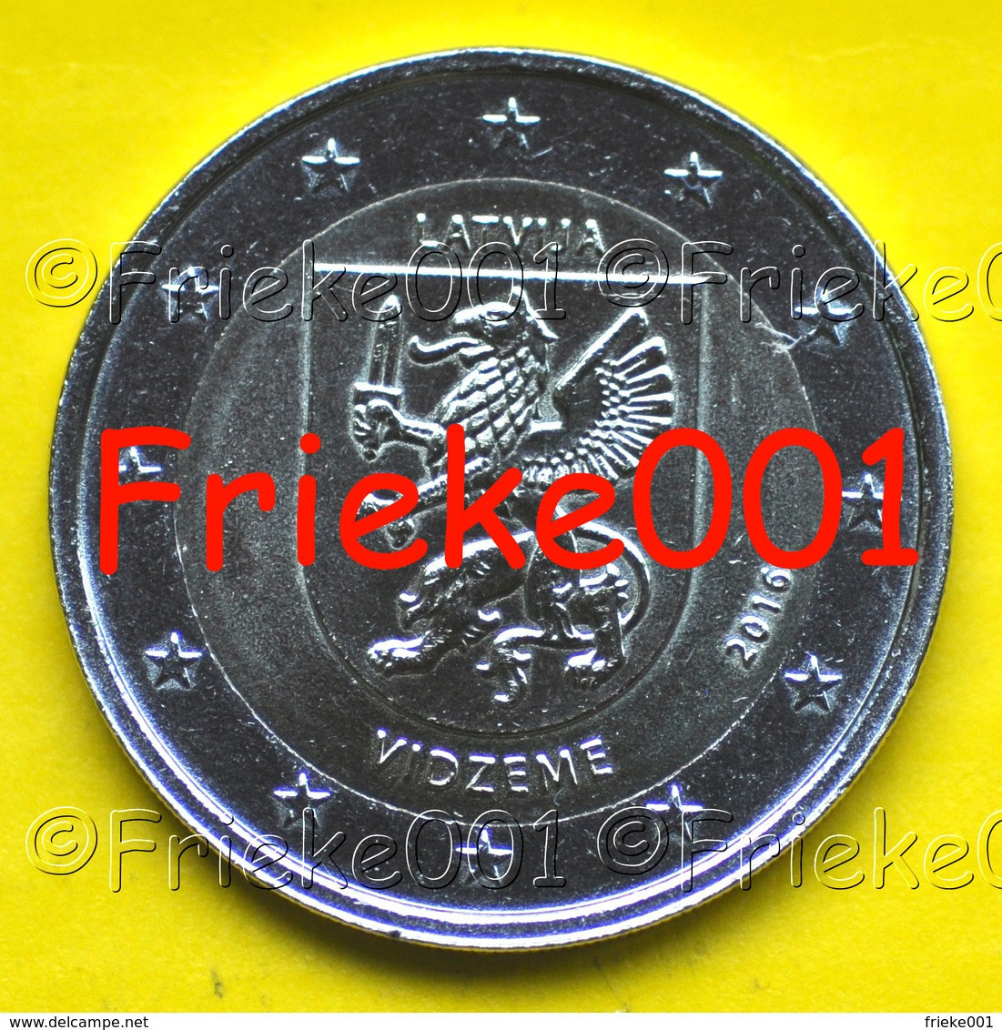 Letland - Lettonie - 2 Euro 2016 Comm.(Vidzeme) - Latvia