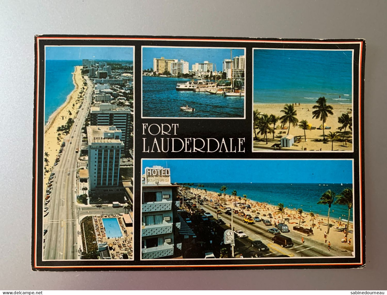 FORT LAUDERDALE USA ETATS-UNIS CPM 1988 - Fort Lauderdale