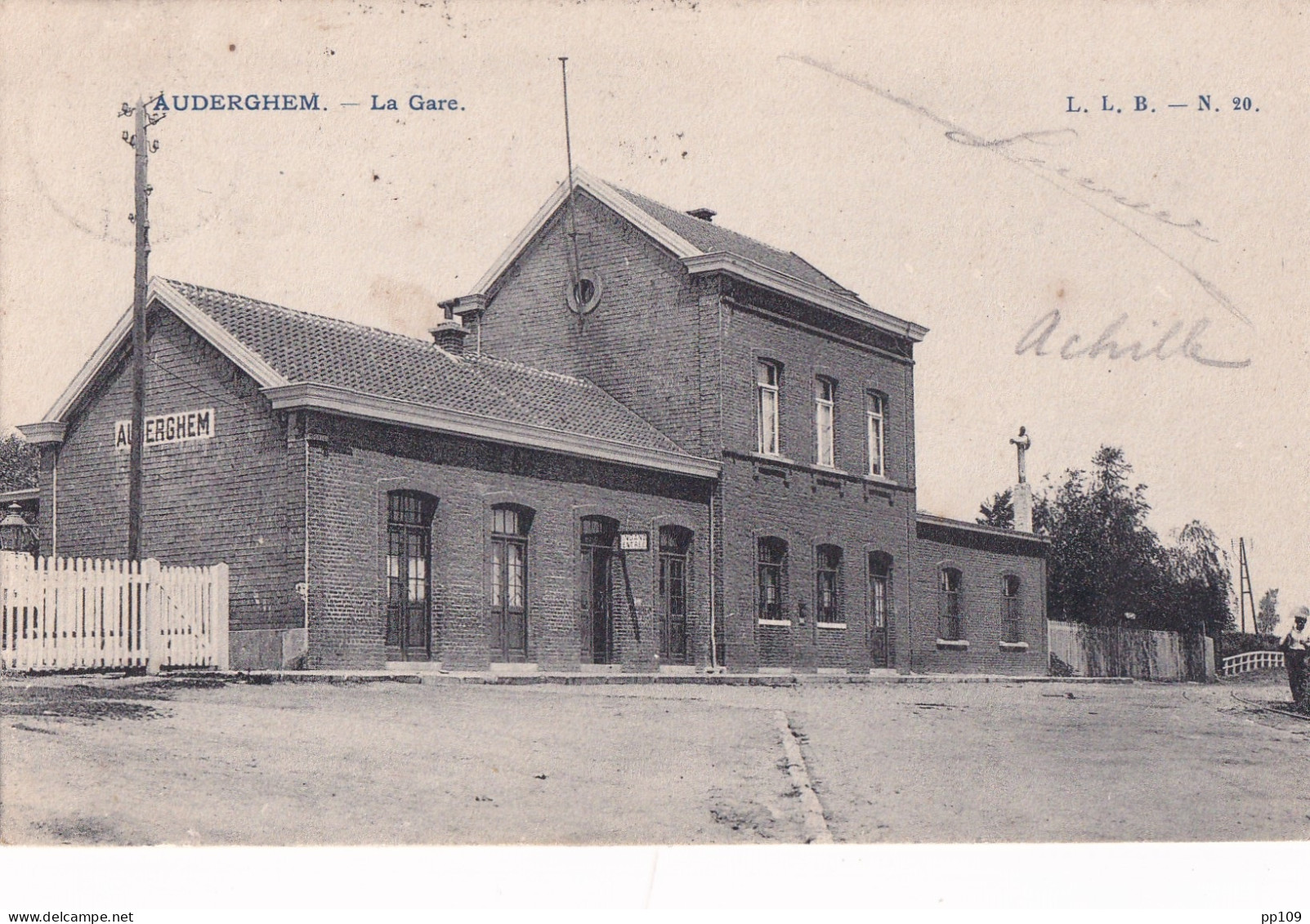 CP AUDERGHEM OUDERGEM La Gare 1905 - Auderghem - Oudergem