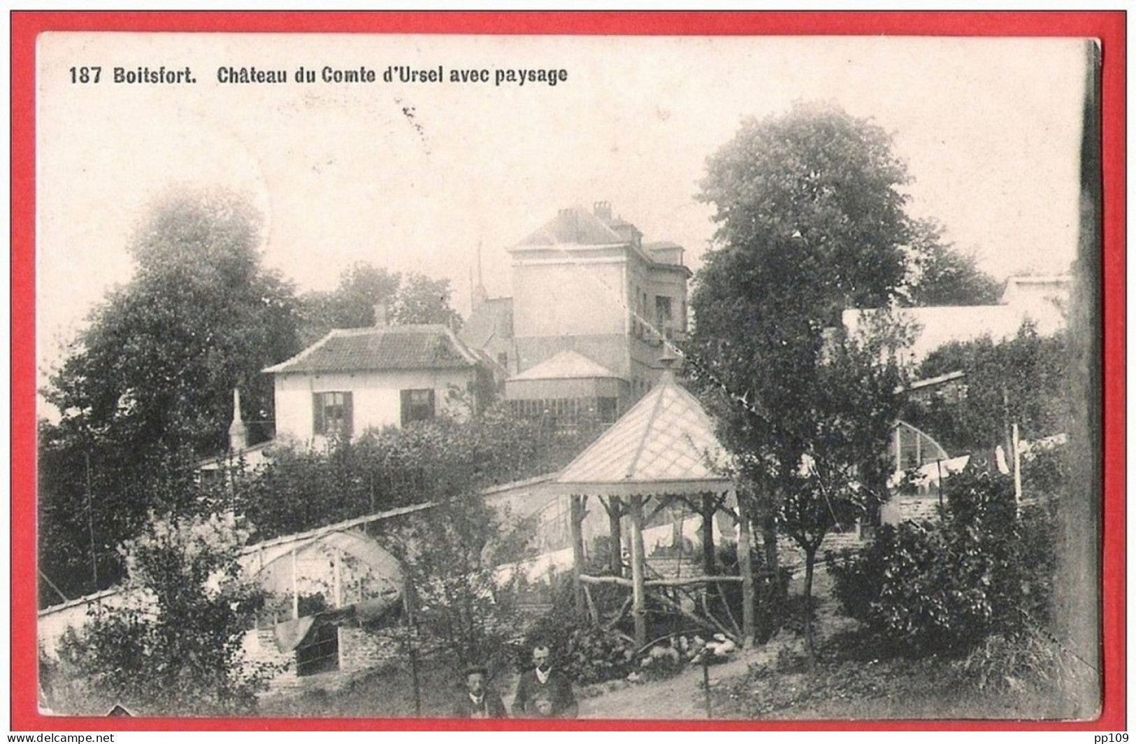 Cp AudERghem Château Du Comte D'Ursel Avec Paysage - Très Bel état 1911 - Auderghem - Oudergem