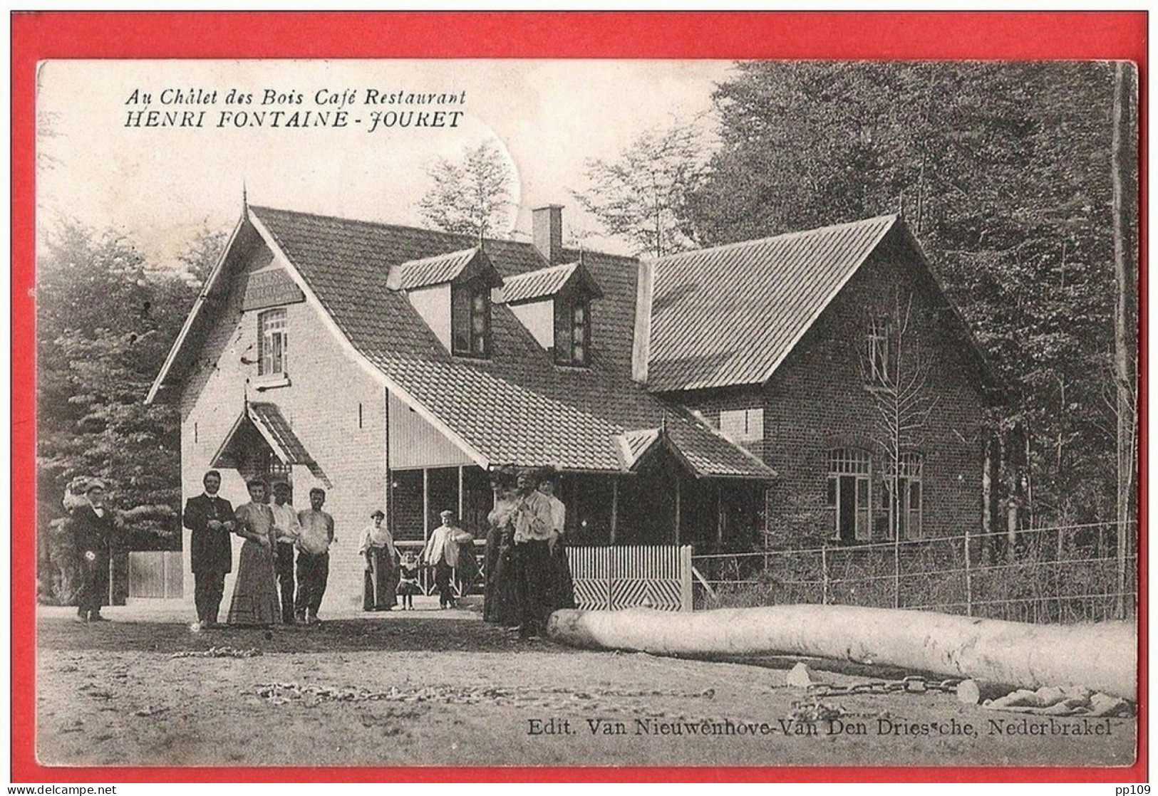 CP FLOBECQ  Café Restaurant Henri Fontaine Jouret  18 VI 1918 +  Ob étoile  GHOY - Flobecq - Vlösberg