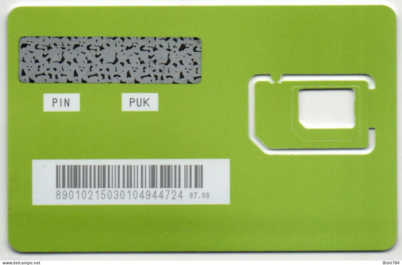 St. Lucia - GSM SIM Card Shell - Saint Lucia