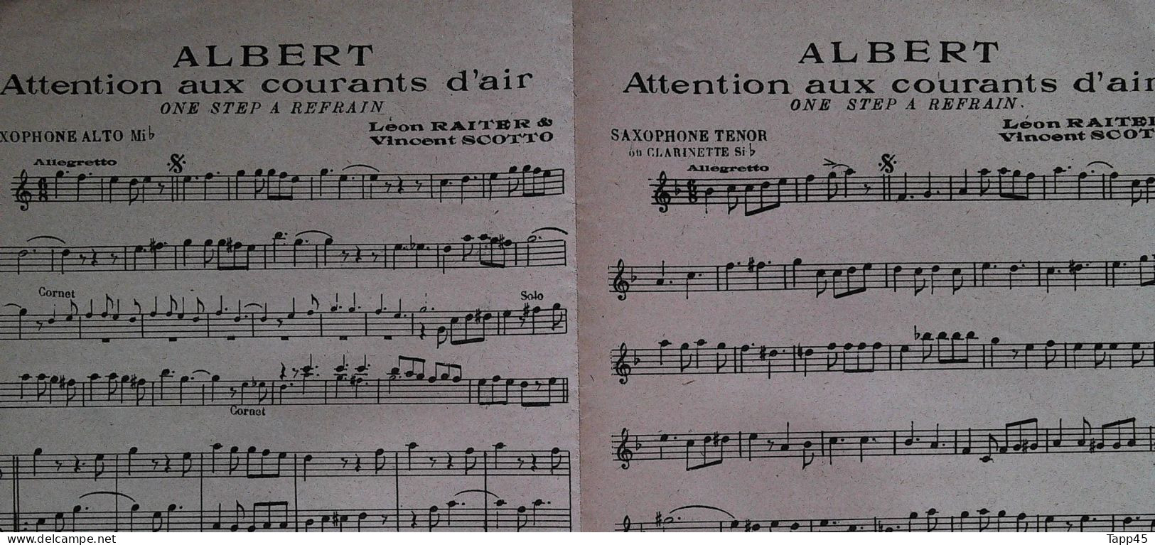 Plusieurs  Partitions  Pour Divers Instruments >Albert  >  Réf: 30/5 T V19 - Opera