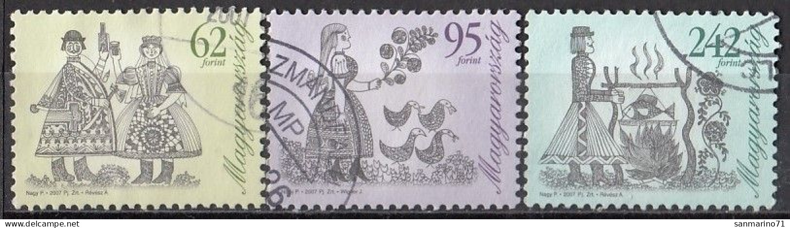 HUNGARY 5141-5143,used - Gebruikt