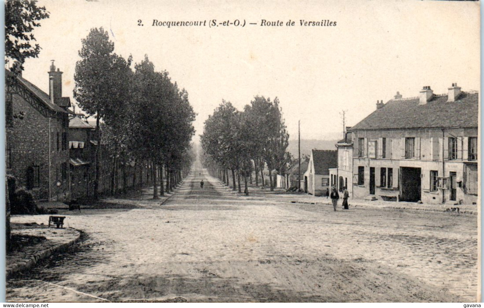 78 ROCQUENCOURT - Route De Versailles  - Rocquencourt