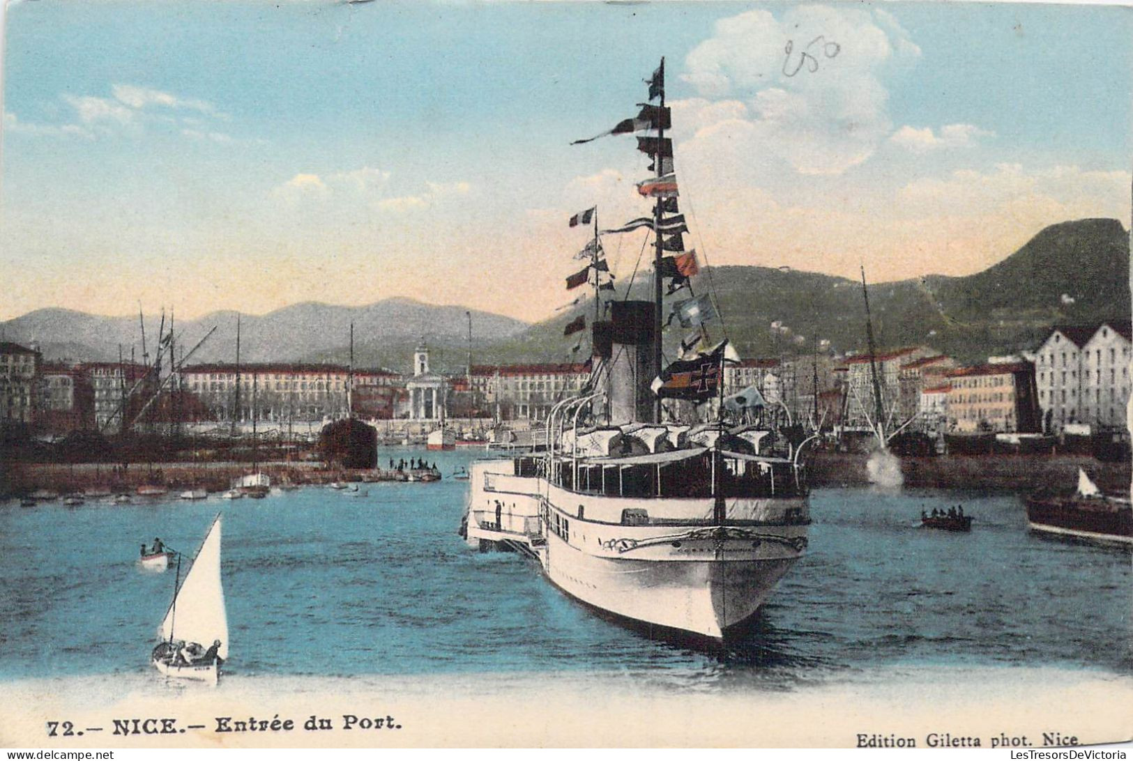 FRANCE - 06 - Nice - Entrée Du Port - Carte Postale Ancienne - Transport (sea) - Harbour