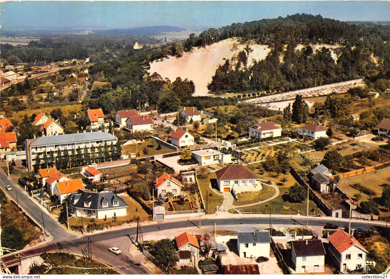 91-LA-FERTE-ALAIS- VUE AERIENNE LE QUARTIER DE LA SABLIERE - La Ferte Alais