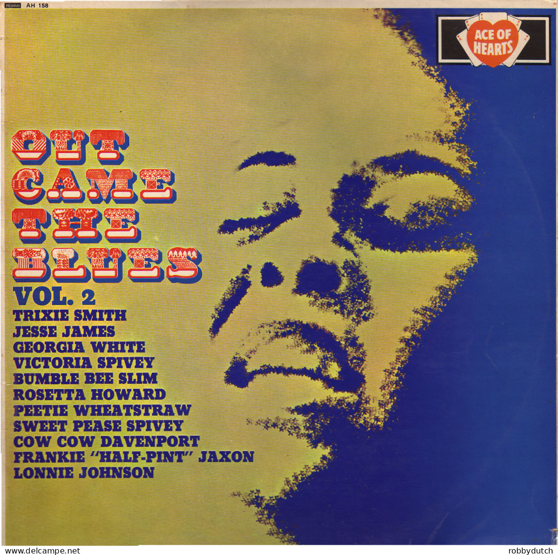 * LP *  OUT CAME THE BLUES Vol.2 - VARIOUS (England 1967 EX-) - Blues