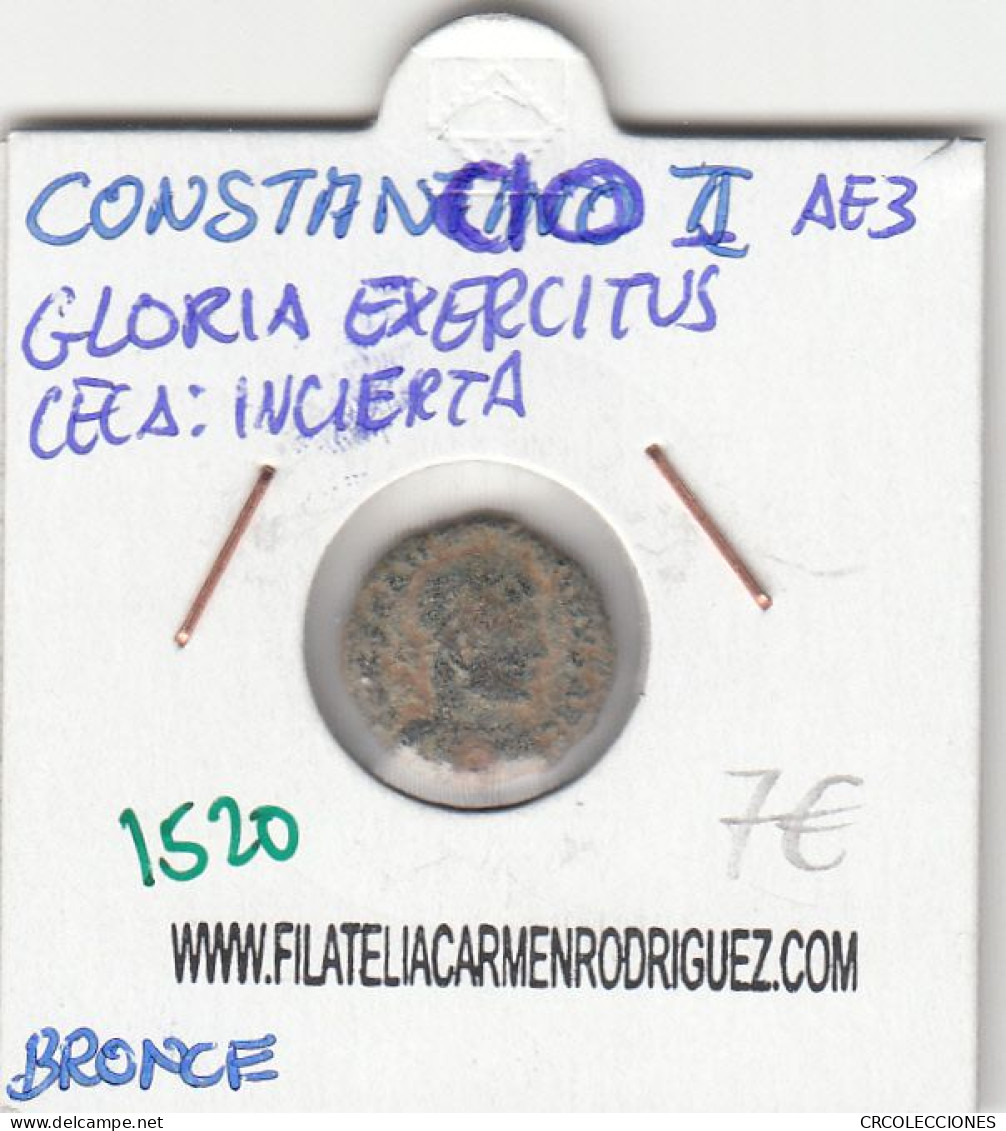 CRE1520 MONEDA ROMANA CONSTANCIO I VER DESCRIPCION EN FOTO - Autres & Non Classés