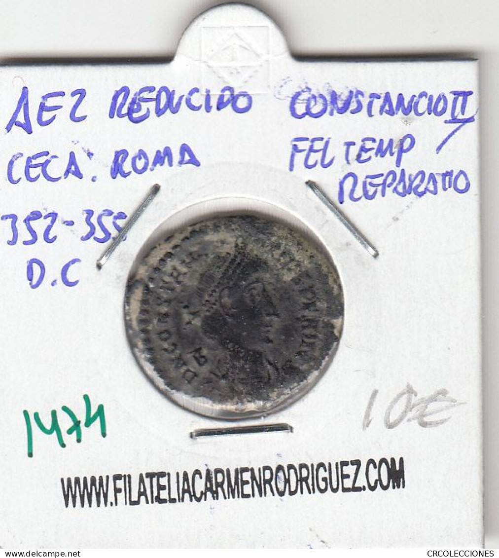 CRE1474 MONEDA ROMANA AE2 VER DESCRIPCION EN FOTO - Sonstige & Ohne Zuordnung