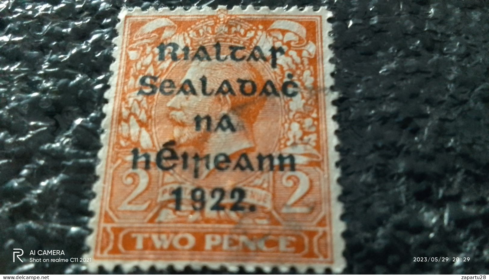 IRLANDA-1922-30       2P     USED          SÜRSAJED - Oblitérés