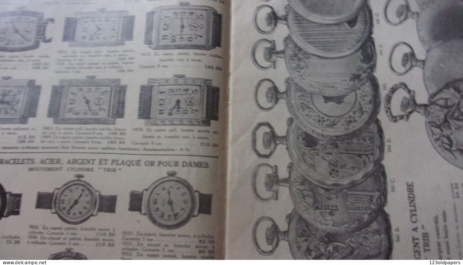 Horlogerie Bijouterie - Catalogue TRIBAUDEAU 1932 - Besançon  32 PAGES - Other & Unclassified