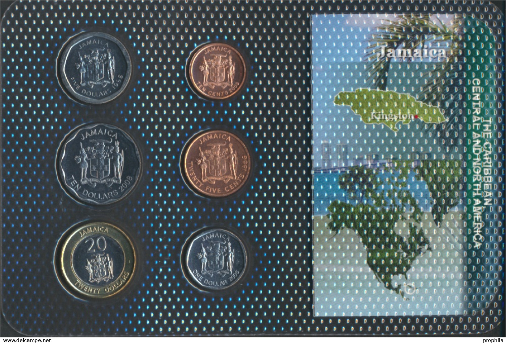 Jamaica Stgl./unzirkuliert Kursmünzen Stgl./unzirkuliert Ab 1994 10 Cents Bis 20 Dollars (10091543 - Jamaica