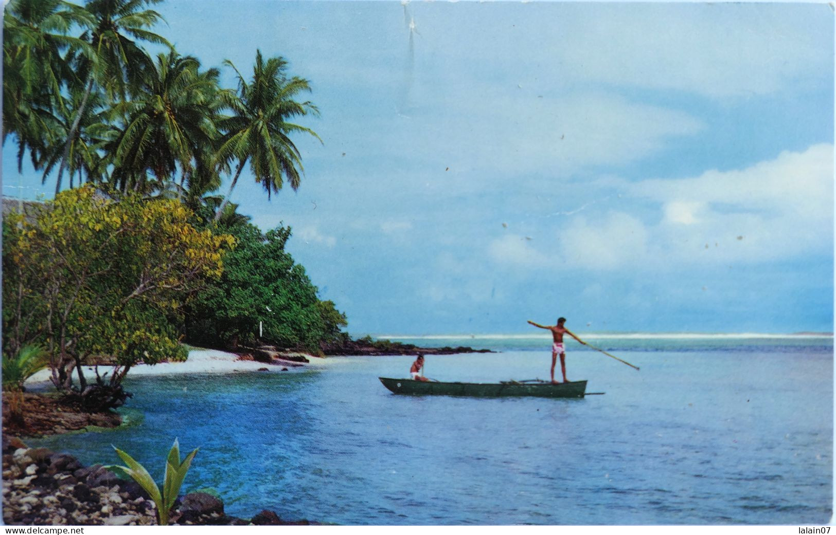 Carte postale lagon tahiti et ses iles cp277