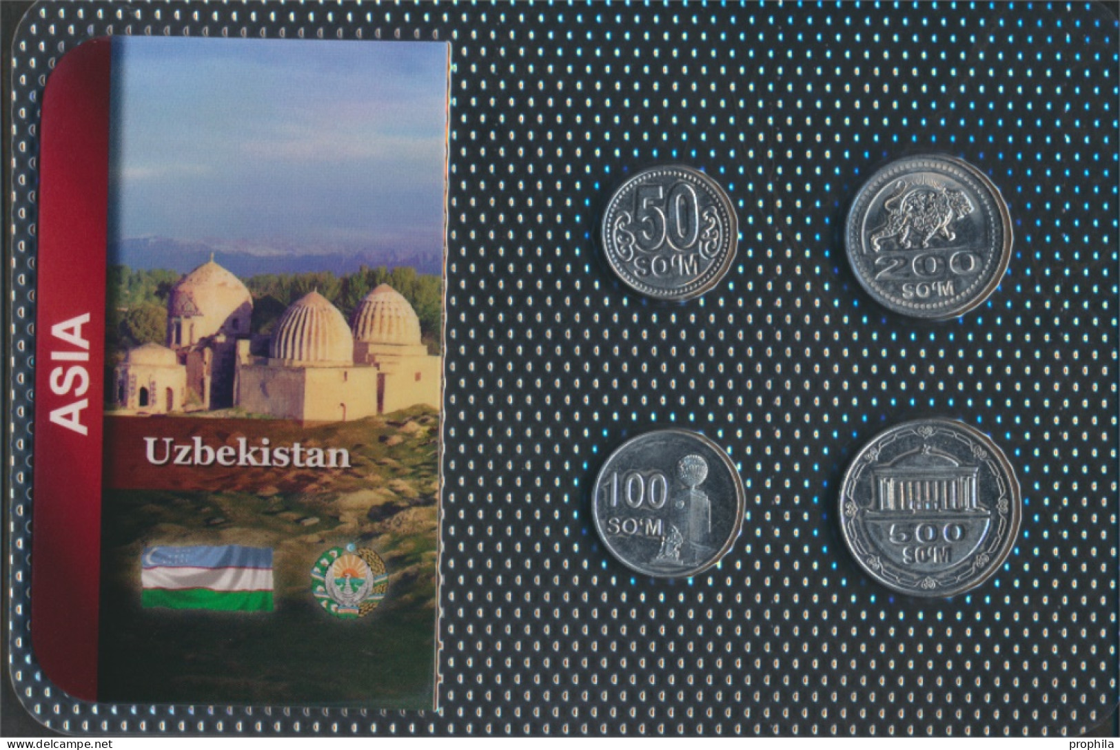 Usbekistan 2018 Stgl./unzirkuliert Kursmünzen 2018 50 Som Bis 500 Som (10092263 - Ouzbékistan