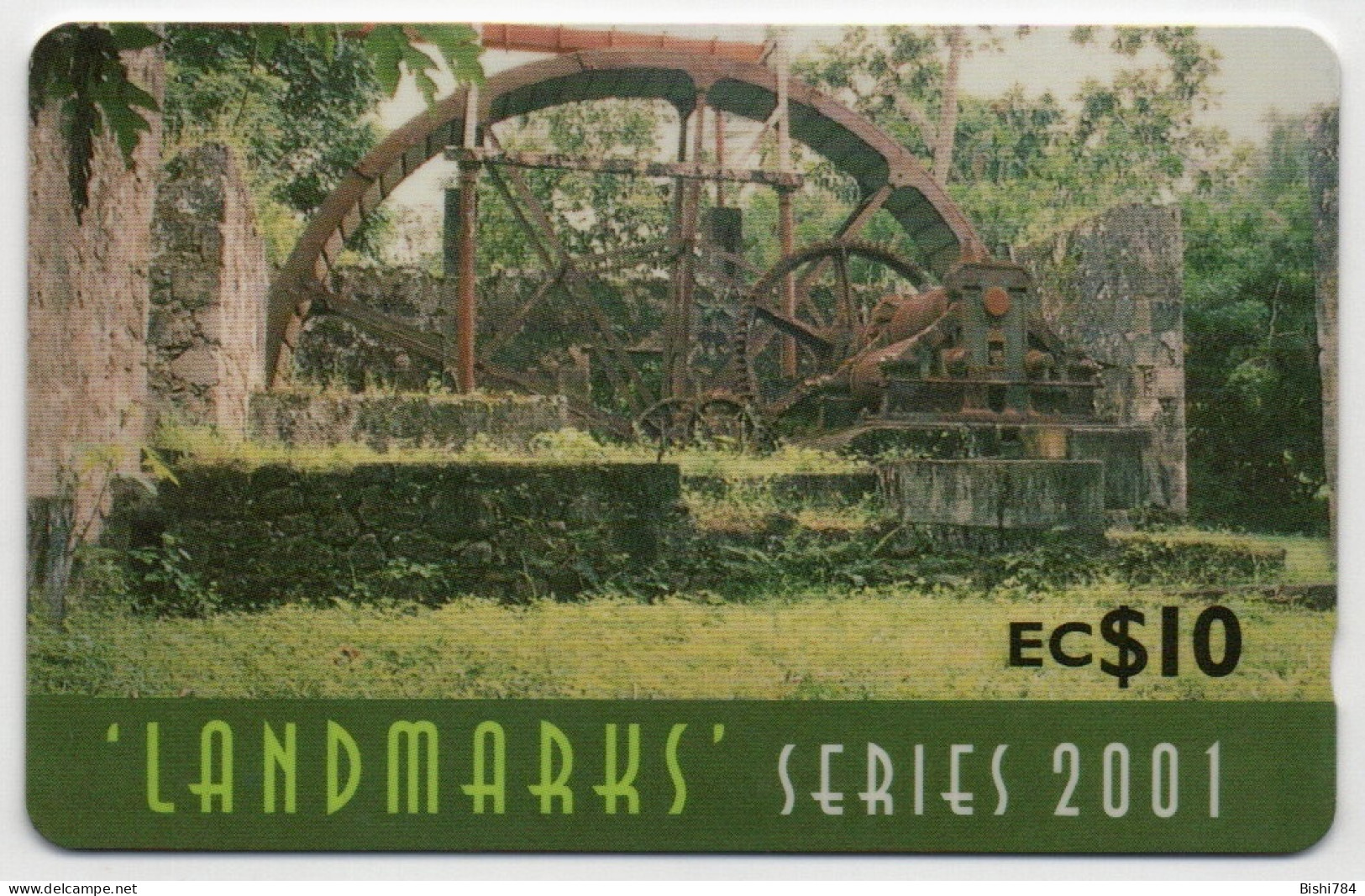 St. Lucia - Landmarks (Steam Mill) - 338CSLG - Santa Lucia