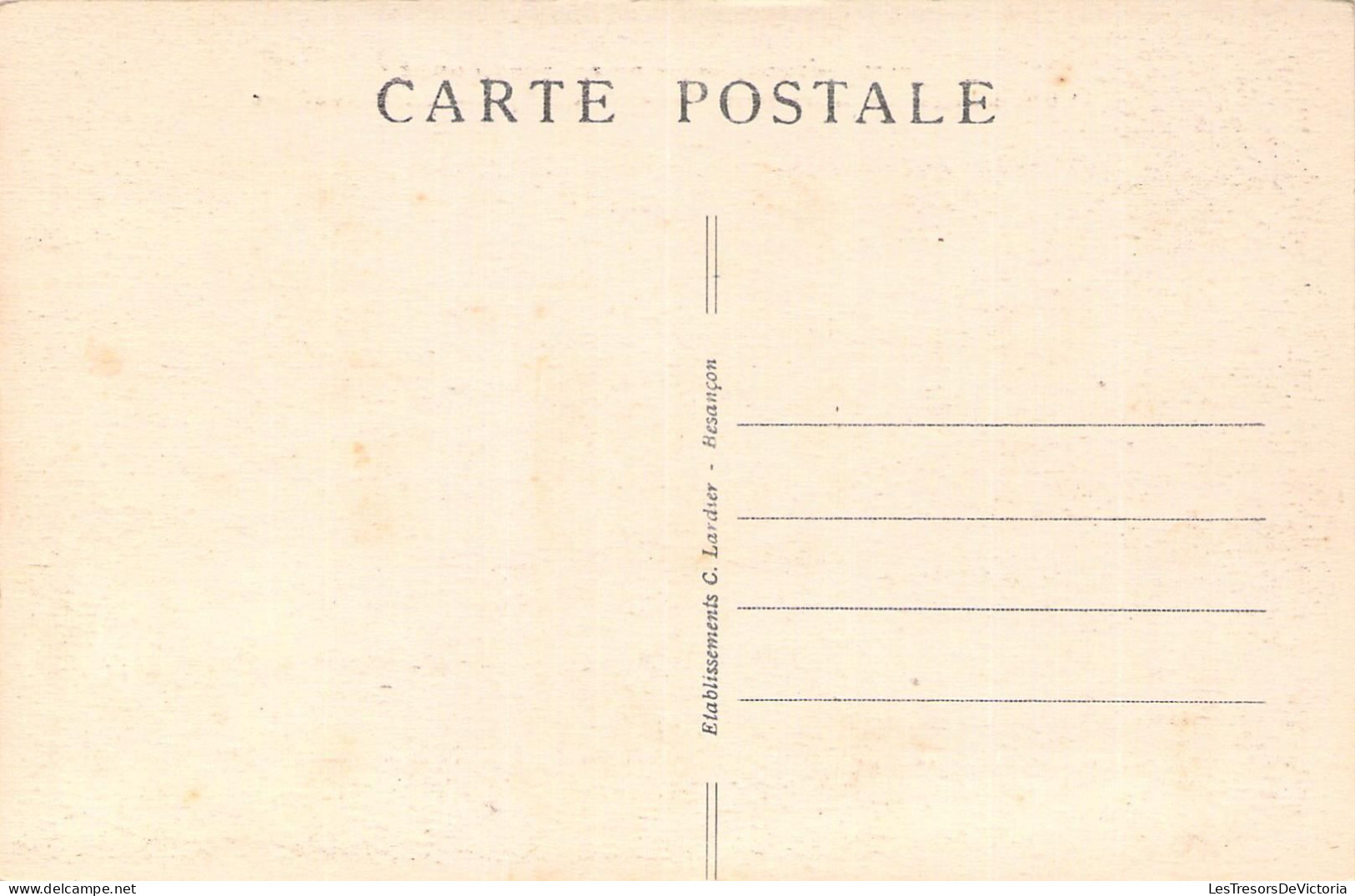 FRANCE - 39 - Vallée Du Hérisson - Vue Prise Du Belvédère - Carte Postale Ancienne - Andere & Zonder Classificatie