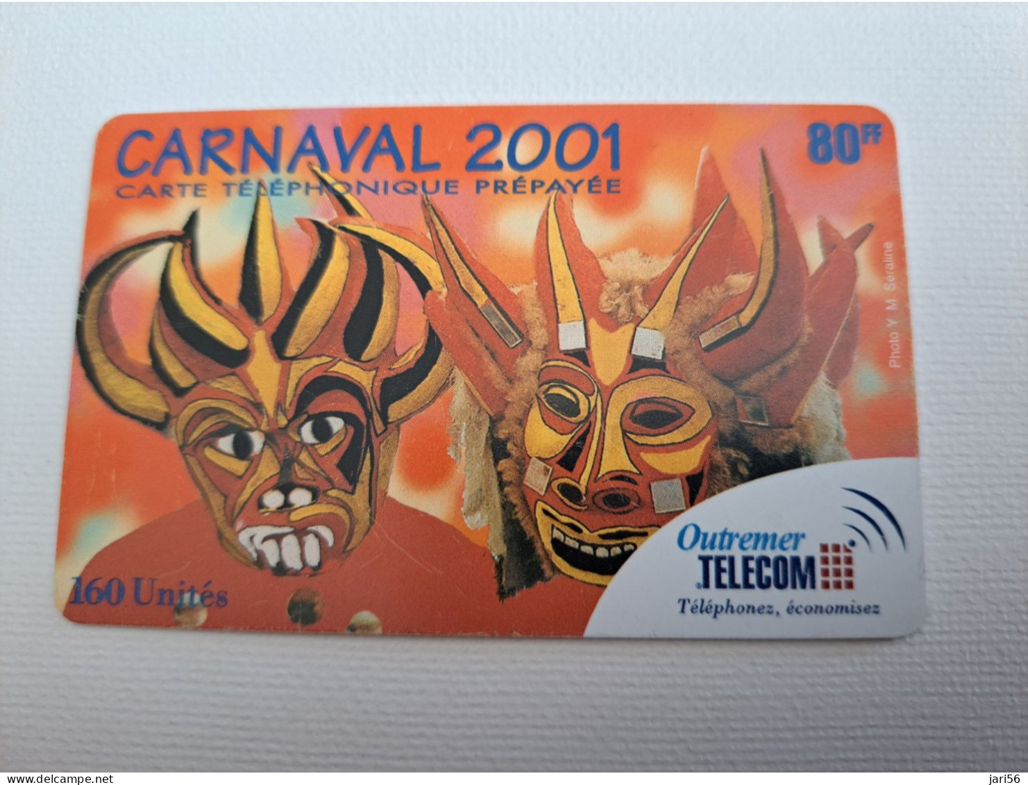 ST MARTIN  / OUTREMER/ CARNAVAL 2001/ 50 FF/ 160 UNITS / ANTF-OT43  FINE USED CARD    ** 13479 ** - Antilles (Françaises)