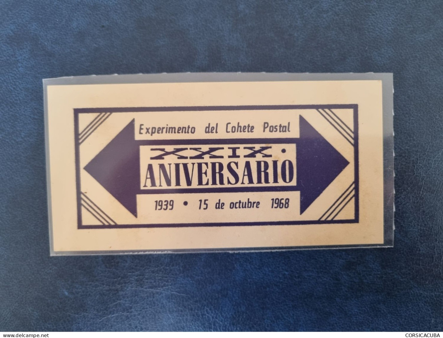 CUBA  NEUF  1940   EXPERIMENTO  DEL  COHETE  POSTAL   //  PARFAIT  ETAT  //  1er  CHOIX  // - Ungebraucht