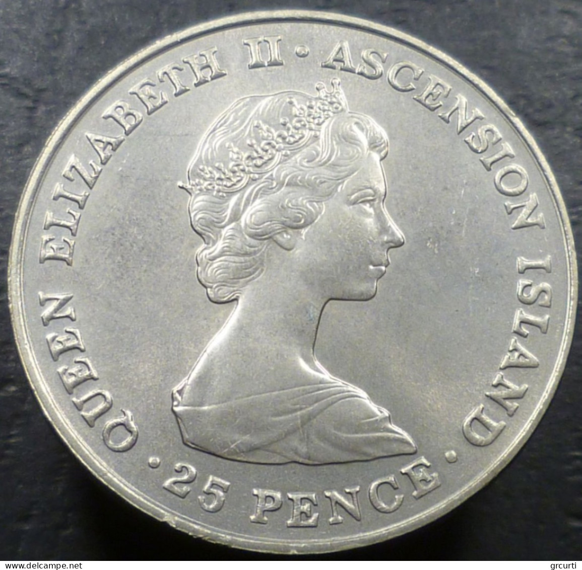 Ascensione - 25 Pence (Crown) 1981 - Nozze Del Principe Carlo E Lady Diana - KM# 3 - Ascension Island