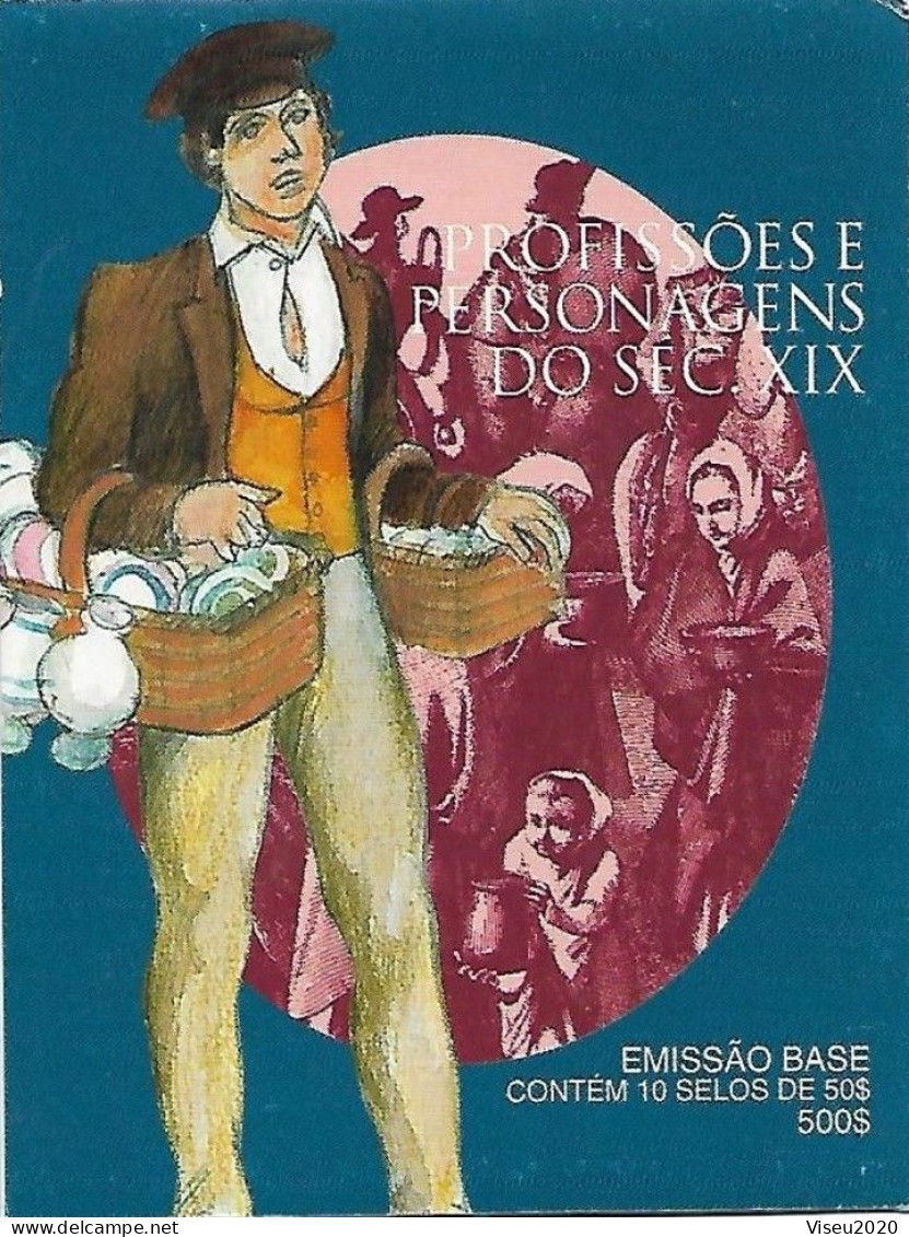 Portugal Booklet  Afinsa 110 - 1998 Profissões E Personagens Do SÉC. XIX PROFESSIONS ET PERSONNAGES PROFESSIONS - Booklets