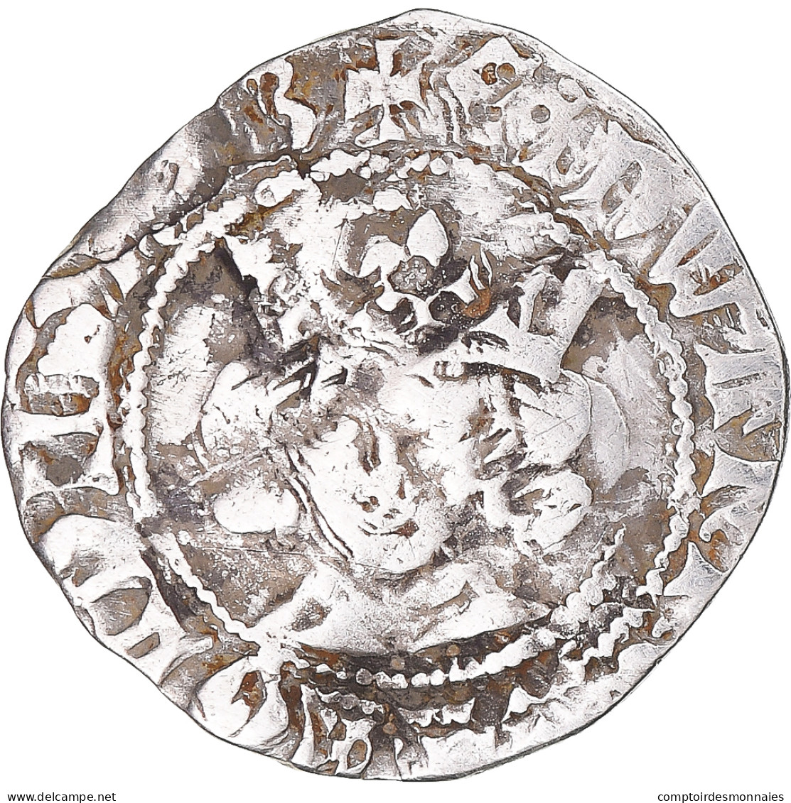 Monnaie, Grande-Bretagne, Edward I, II, III, Penny, Londres, TB+, Argent - 1066-1485 : Late Middle-Age