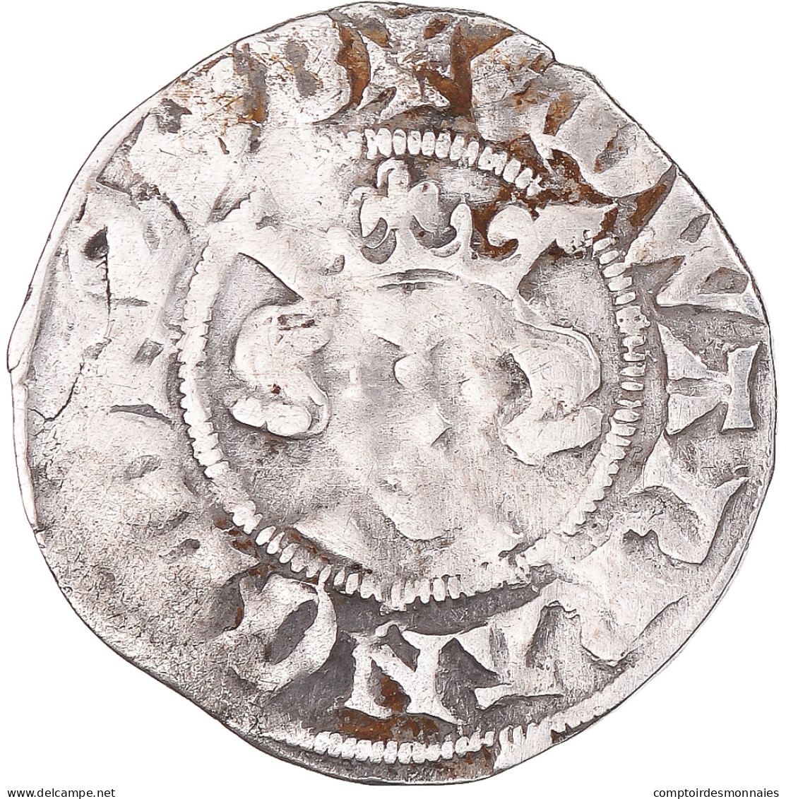 Monnaie, Grande-Bretagne, Edward I, II, III, Penny, Canterbury, TB+, Argent - 1066-1485: Hochmittelalter