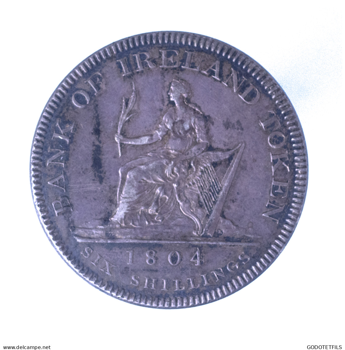 Royaume-Uni Georges III 6 Shillings 1804 Irlande Soho-Mint - Otros & Sin Clasificación
