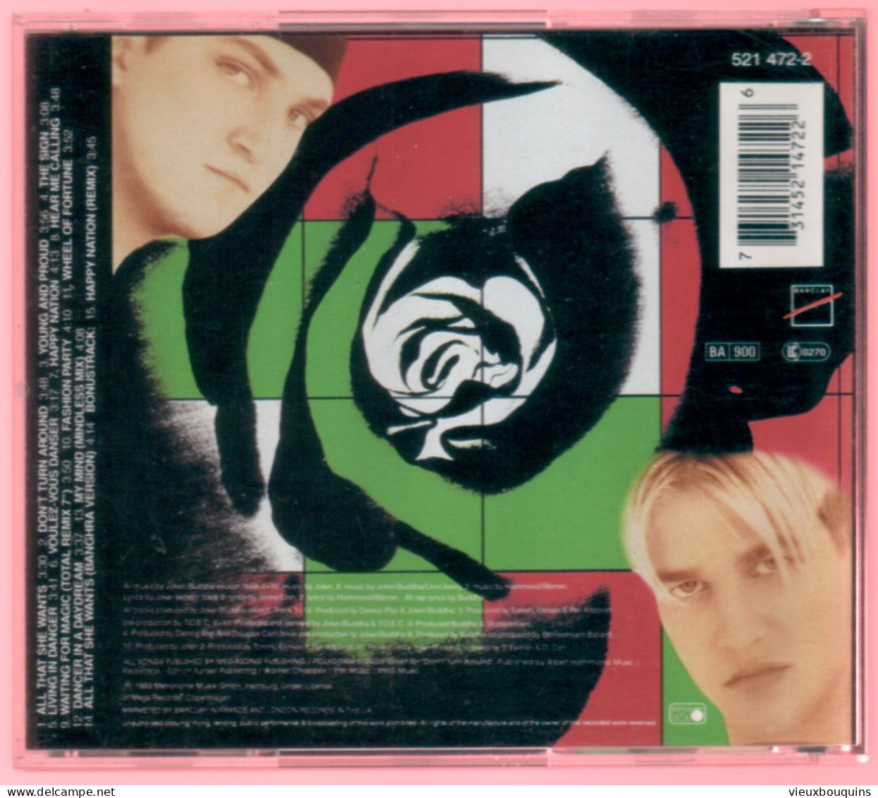 ACE OF BASE : HAPPY NATION (U.S Version -incl 4 New Tracks) - Other - English Music