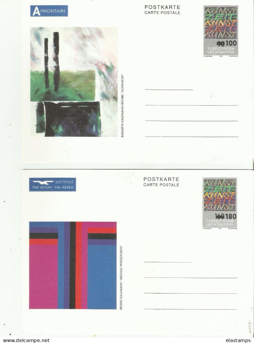 LICHTENSTEIN GS *2 - Stamped Stationery