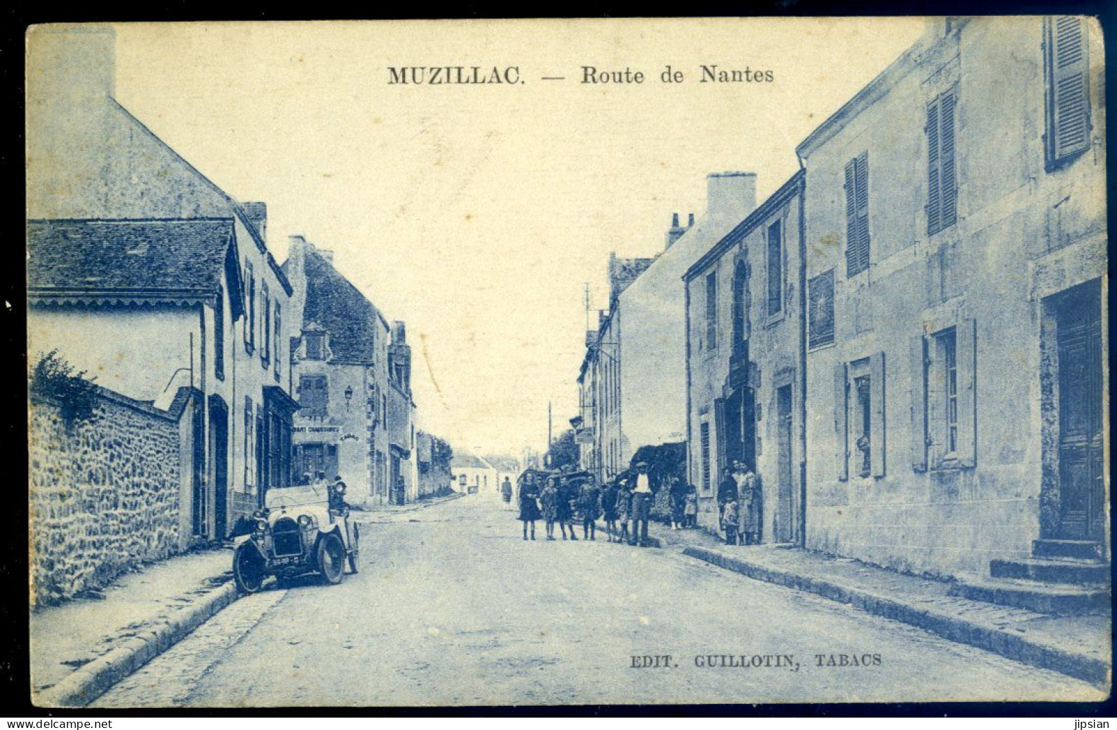 Cpa Du 56 Muzillac -- Route De Nantes LANR95 - Muzillac