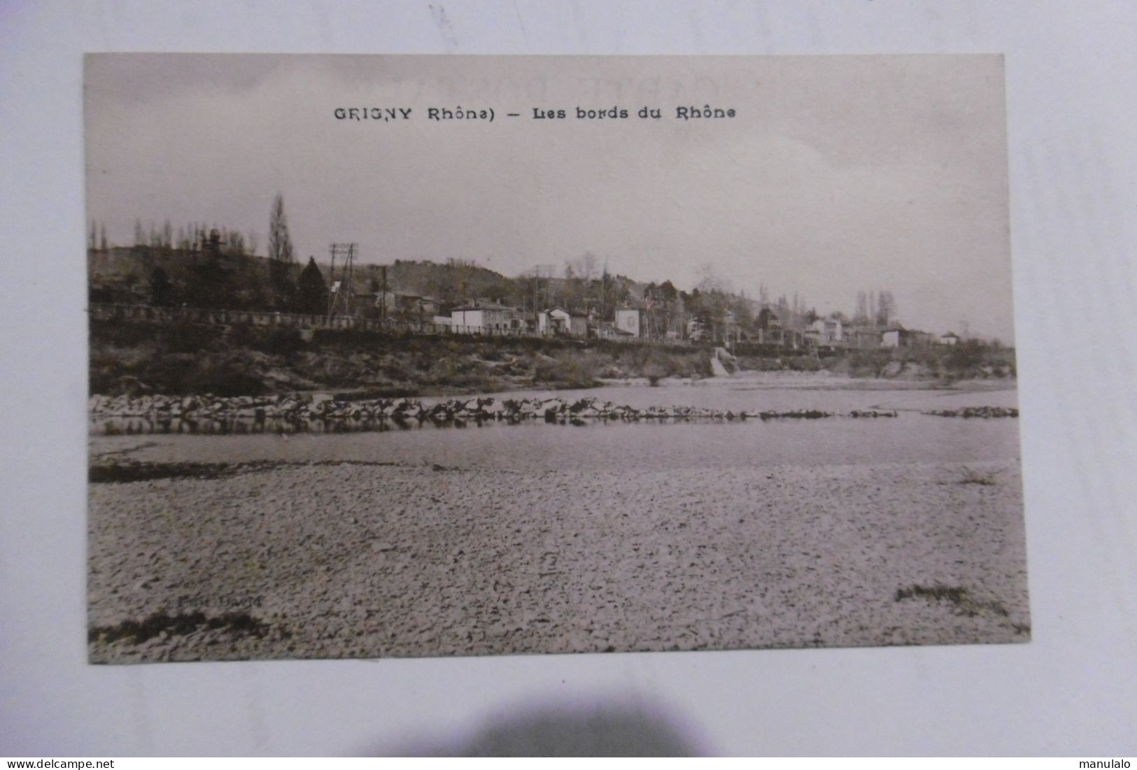 D 69 - Grigny - Les Bords Du Rhône - Grigny
