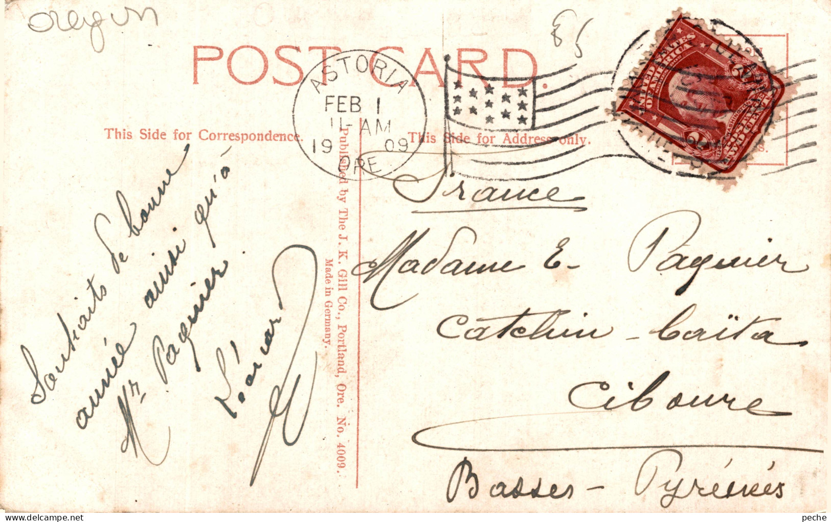 N°104246 -old Card -Upper Columbia River- - Autres & Non Classés