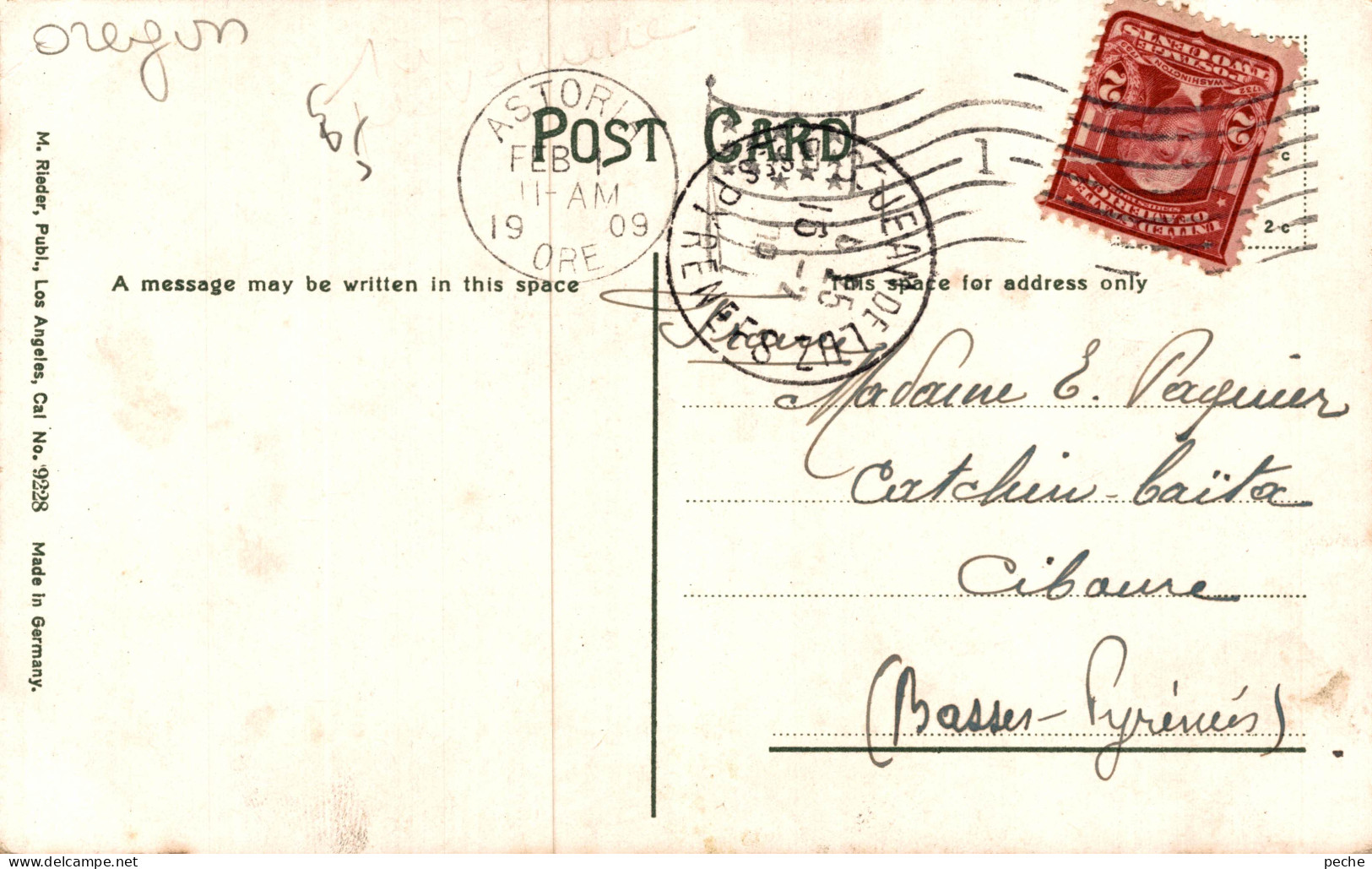 N°104250 -old Card -Morrison Street Post Office Portland - Other & Unclassified