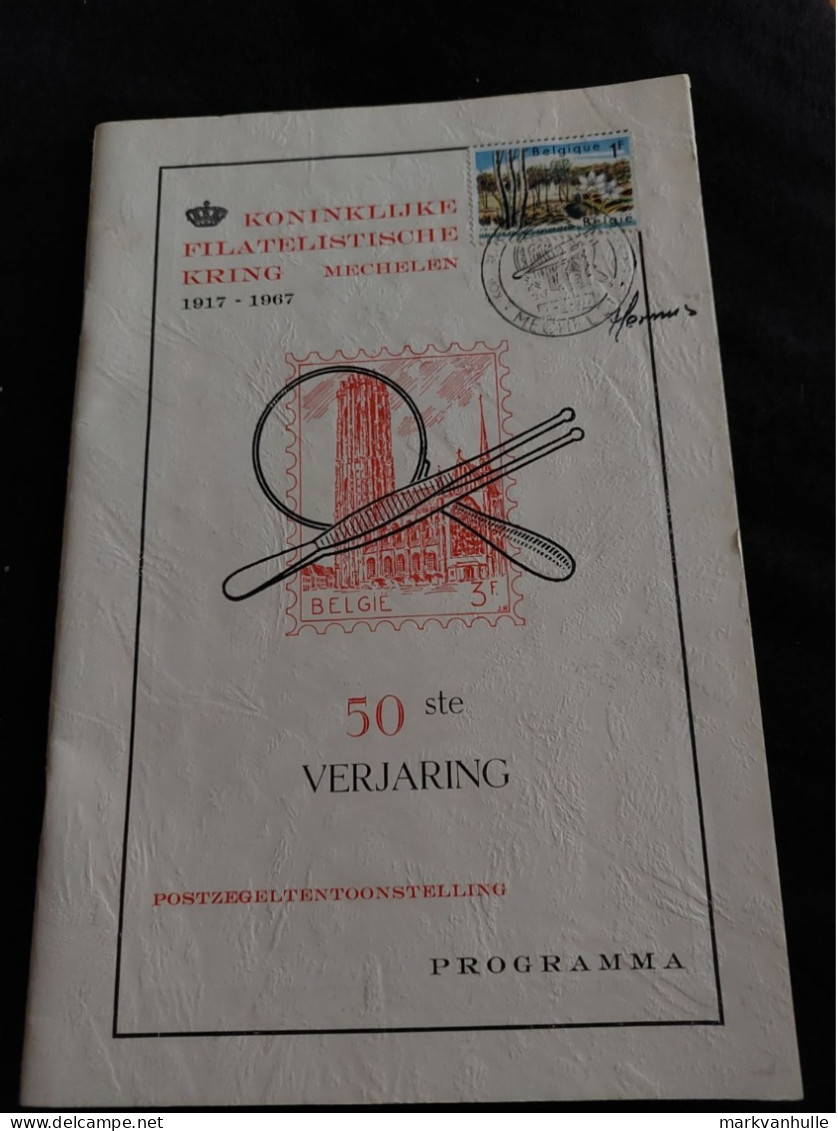 Koninklijke Filatelistische Kring Mechelen 1917-1967 - Néerlandais