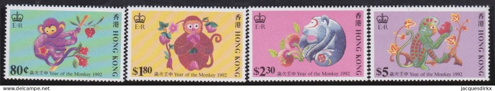 Hong Kong     .    SG    .    686/689     .    **   .    MNH - Unused Stamps