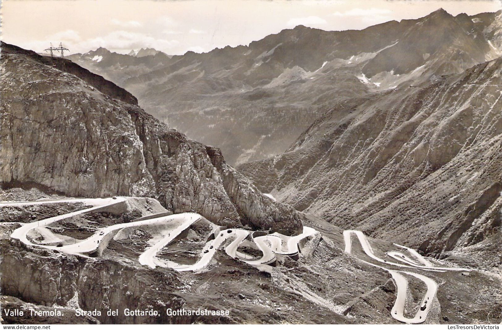 ITALIE - Valle Tremola - Strada Del Gottardo - Gotthardstrasse - Carte Postale Ancienne - Autres & Non Classés