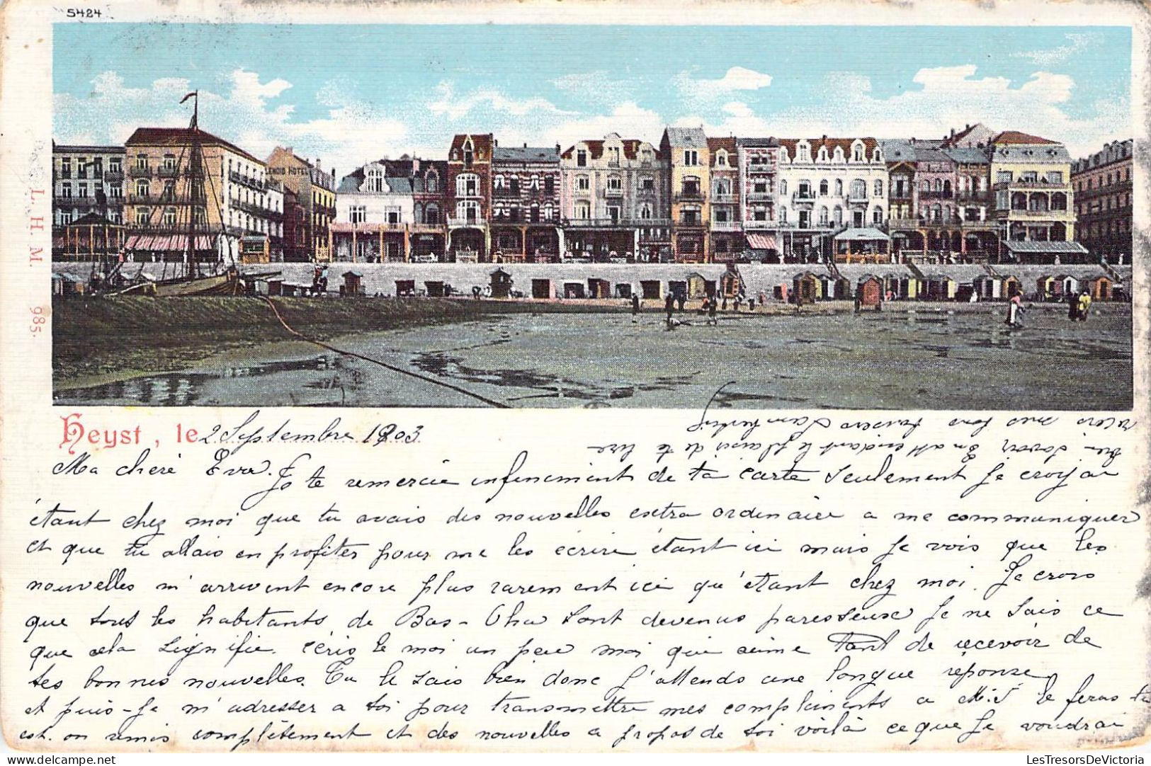 BELGIQUE - HEYST - IHM 885 - Carte Postale Ancienne - Heist-op-den-Berg