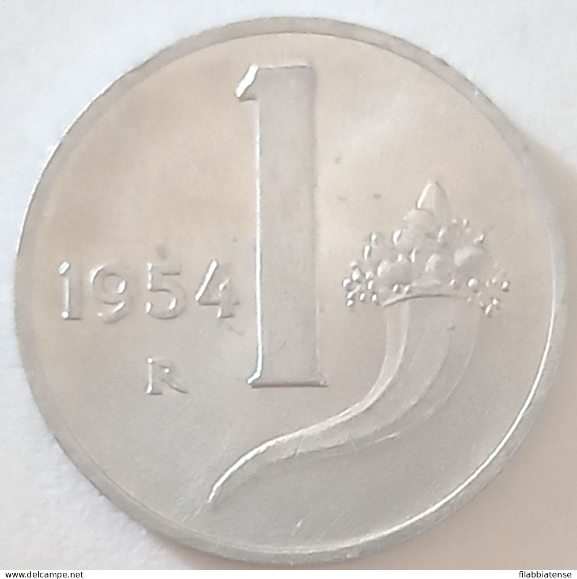 1954 - Italia 1 Lira     ----- - 1 Lira