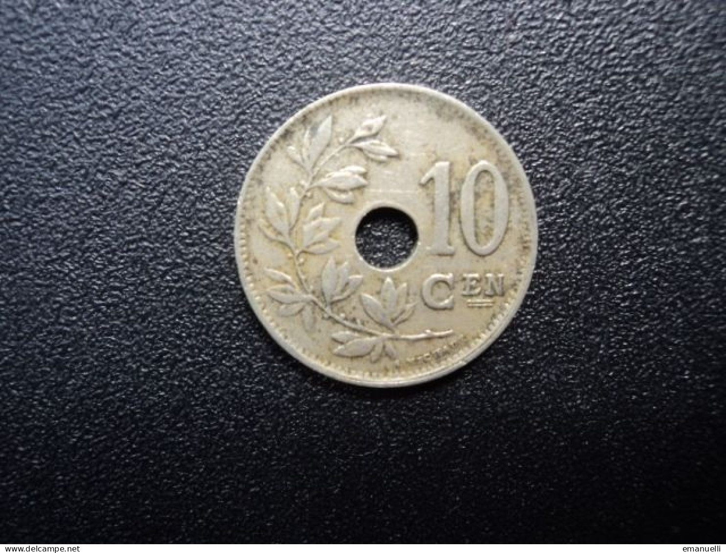 BELGIQUE : 10 CENTIMES  1924    KM 86     TTB - 10 Centimes