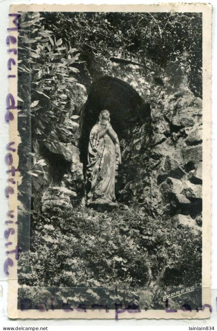 - LA NAVARRE - ( Var ), Par La Crau - Grotte Notre Dame De Lourdes, Grotte, écrite, 1952,  Express, TBE, Scans. - La Crau