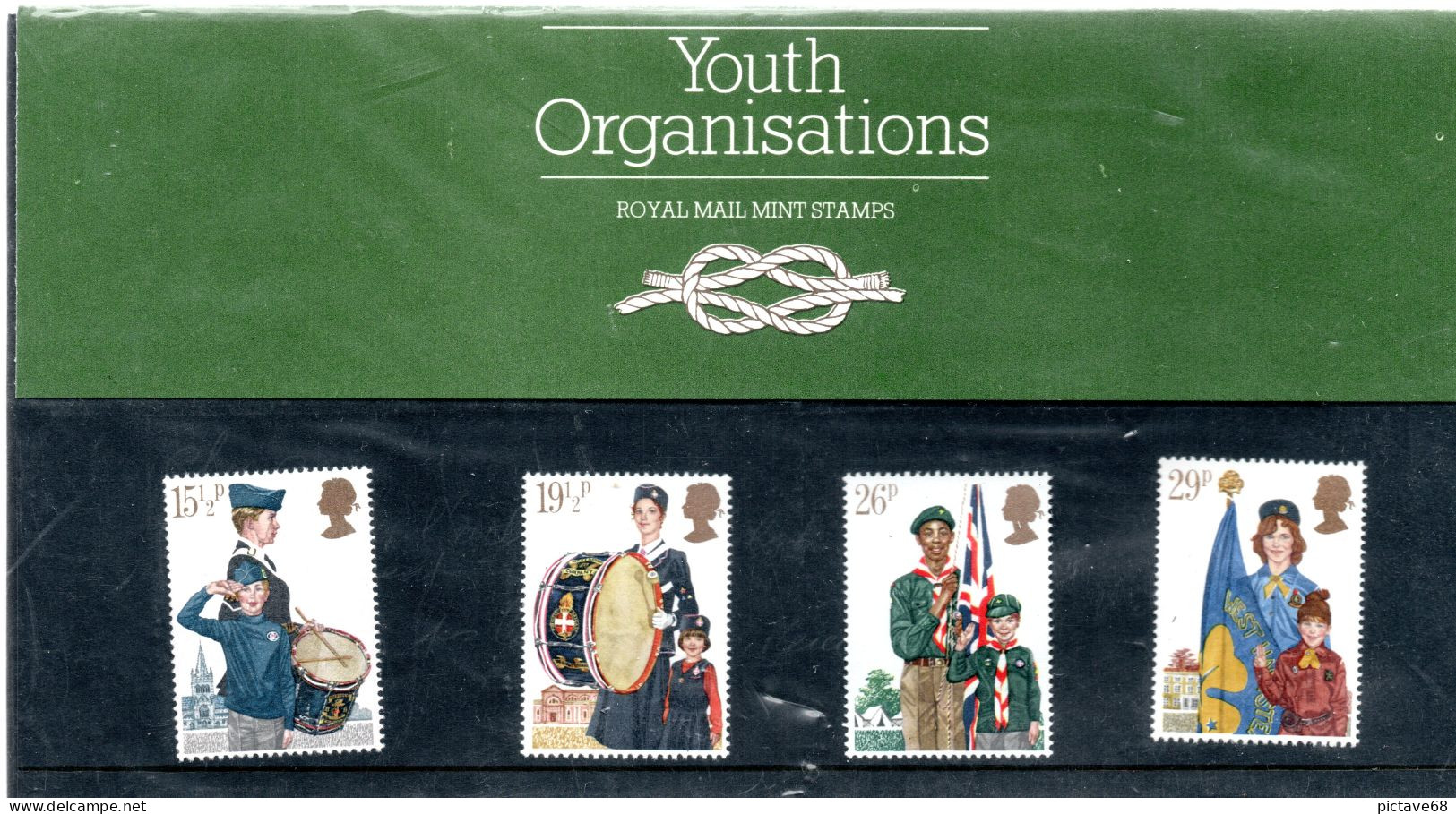 GRANDE BRETAGNE / SCOUTISME / PRESENTATION PAC N° 1039 à 1042 - Presentation Packs