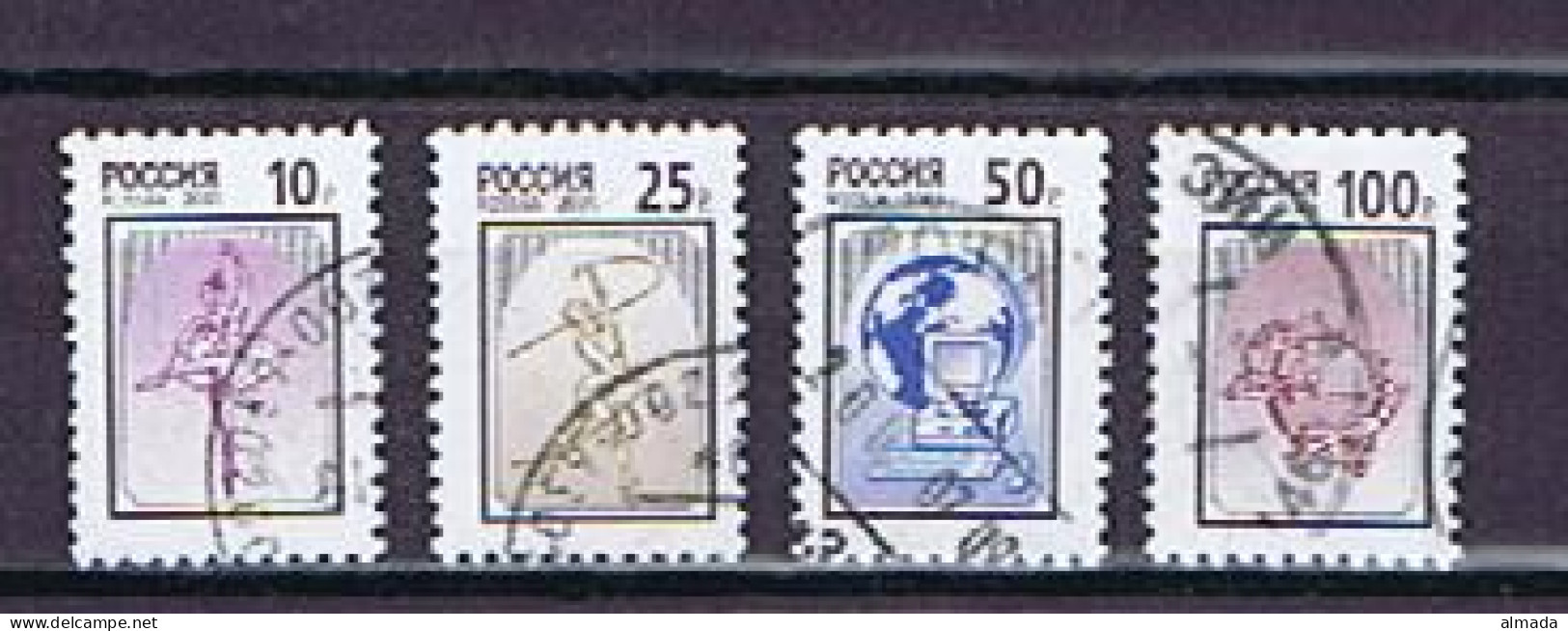 Russia, Russland 2001: Michel 885-888 Used, Gestempelt - Gebraucht